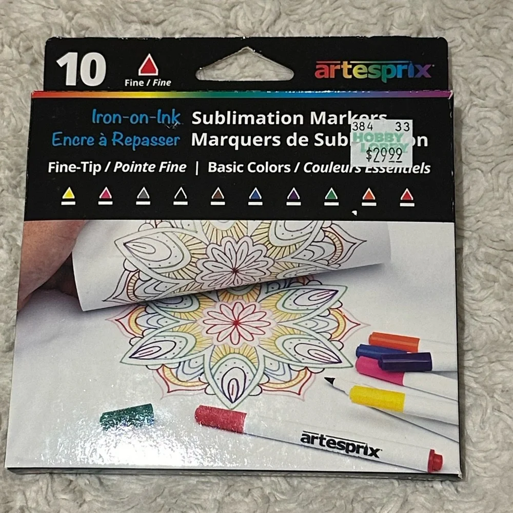 Artesprix sublimation markers