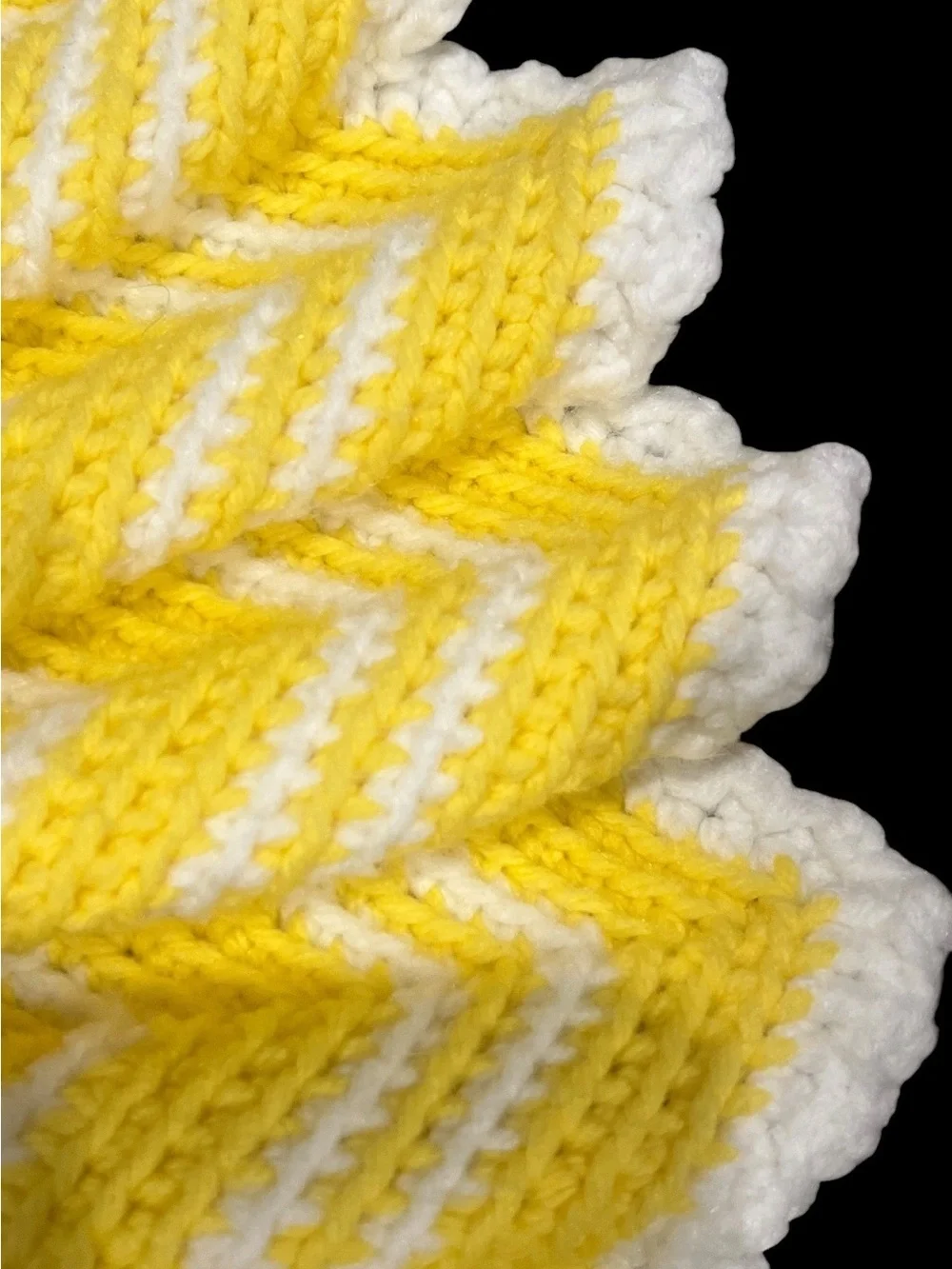 Handmade vtg yellow