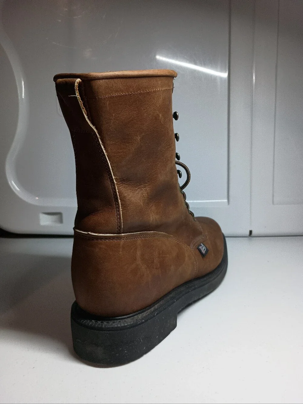 Justin Boots age shaft exact