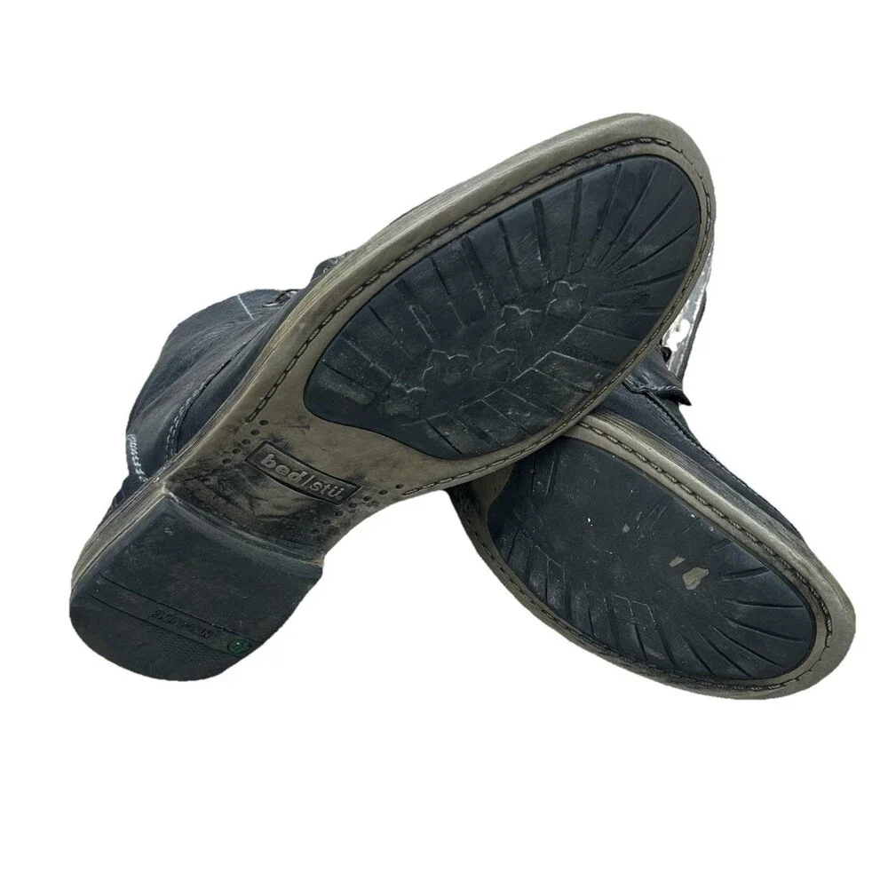 Bed Stu Curtis II Distressed Leather Chukka Boots Mens US 12 EU 45 Lace up