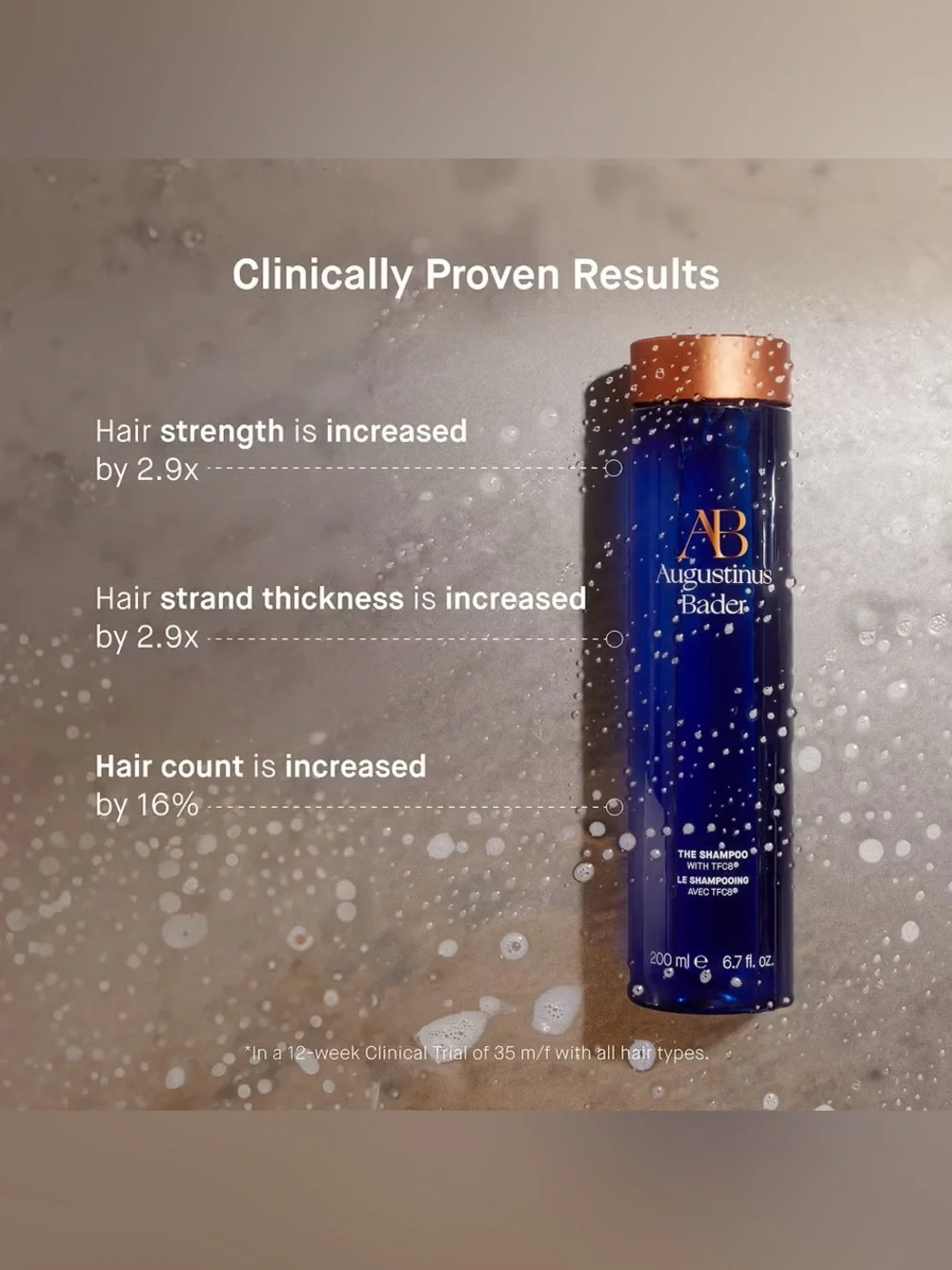 Augustinus Bader luxurious shampoo