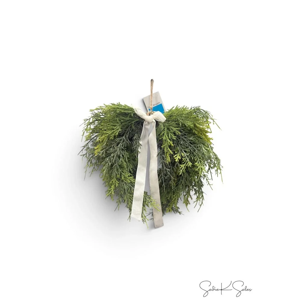 Draping Cedar Mini Christmas Wreath Green - Room Essentials, Target