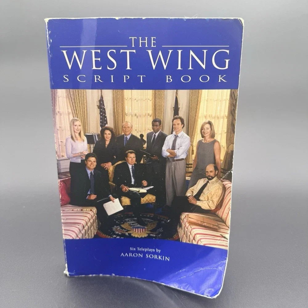 The‎ West Wing Script Book Aaron Sorkin 2002 1st Edition Paperback TV Scripts
