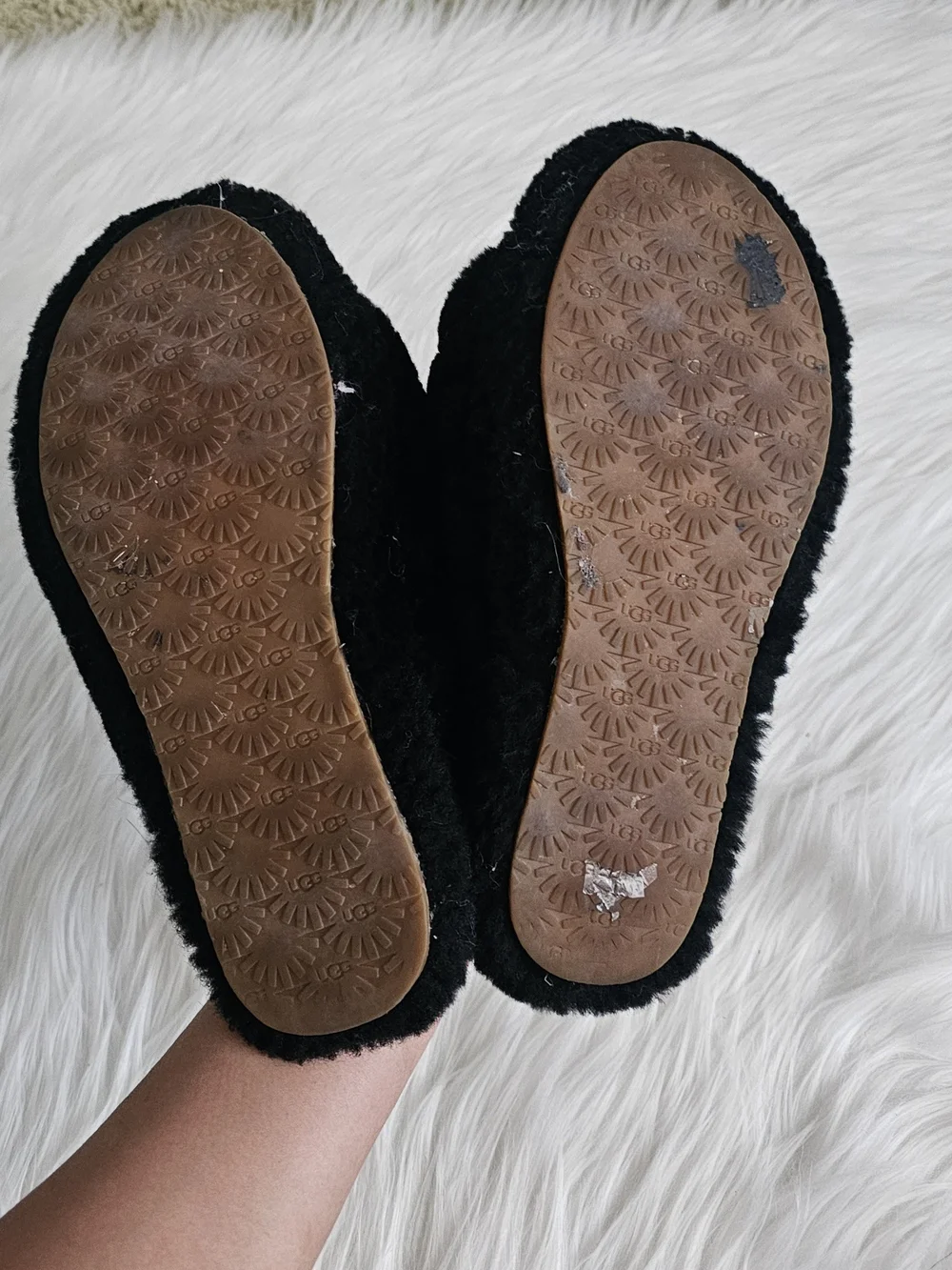 UGG kids fuzzy