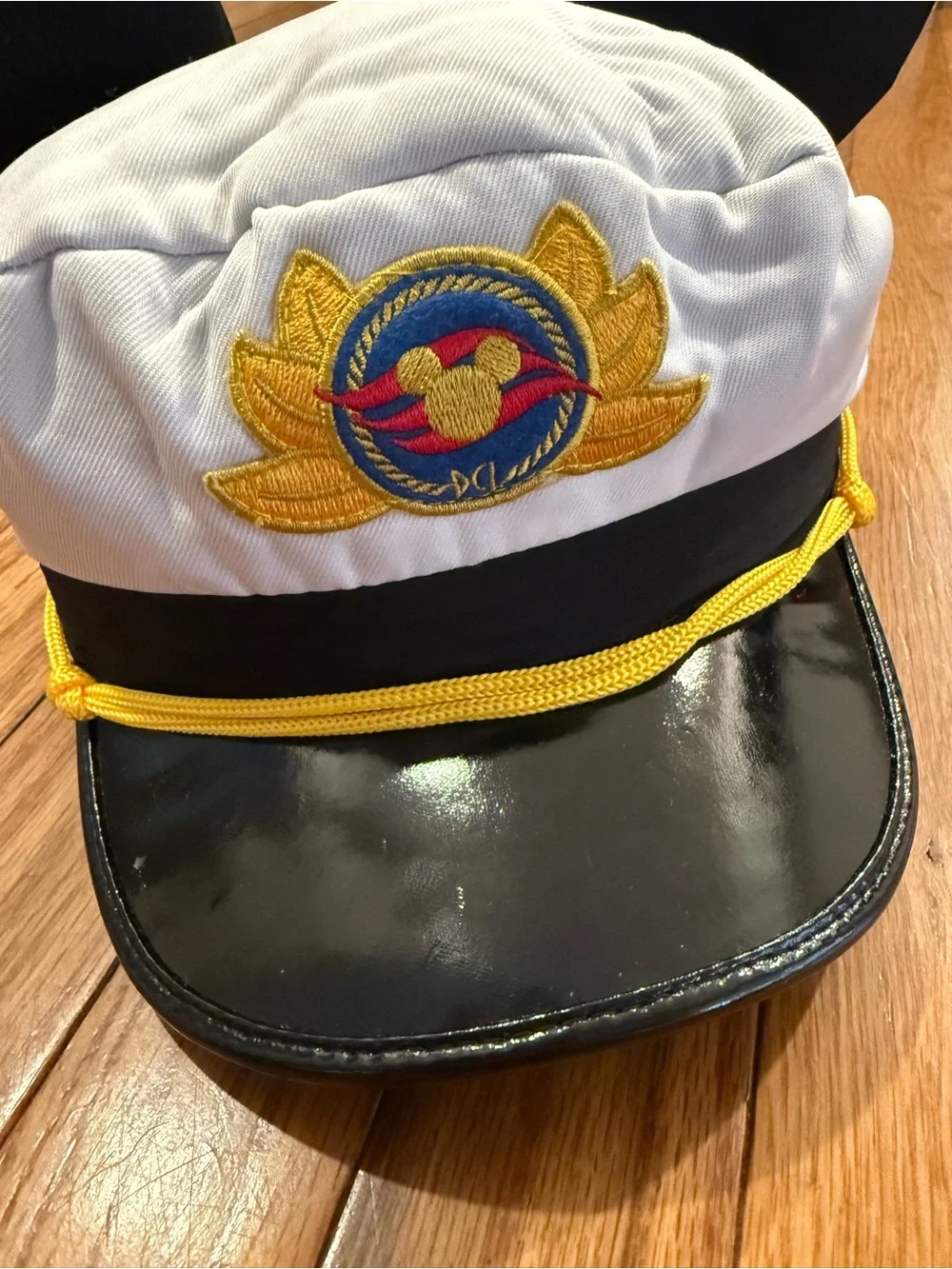Disney captain visor crown