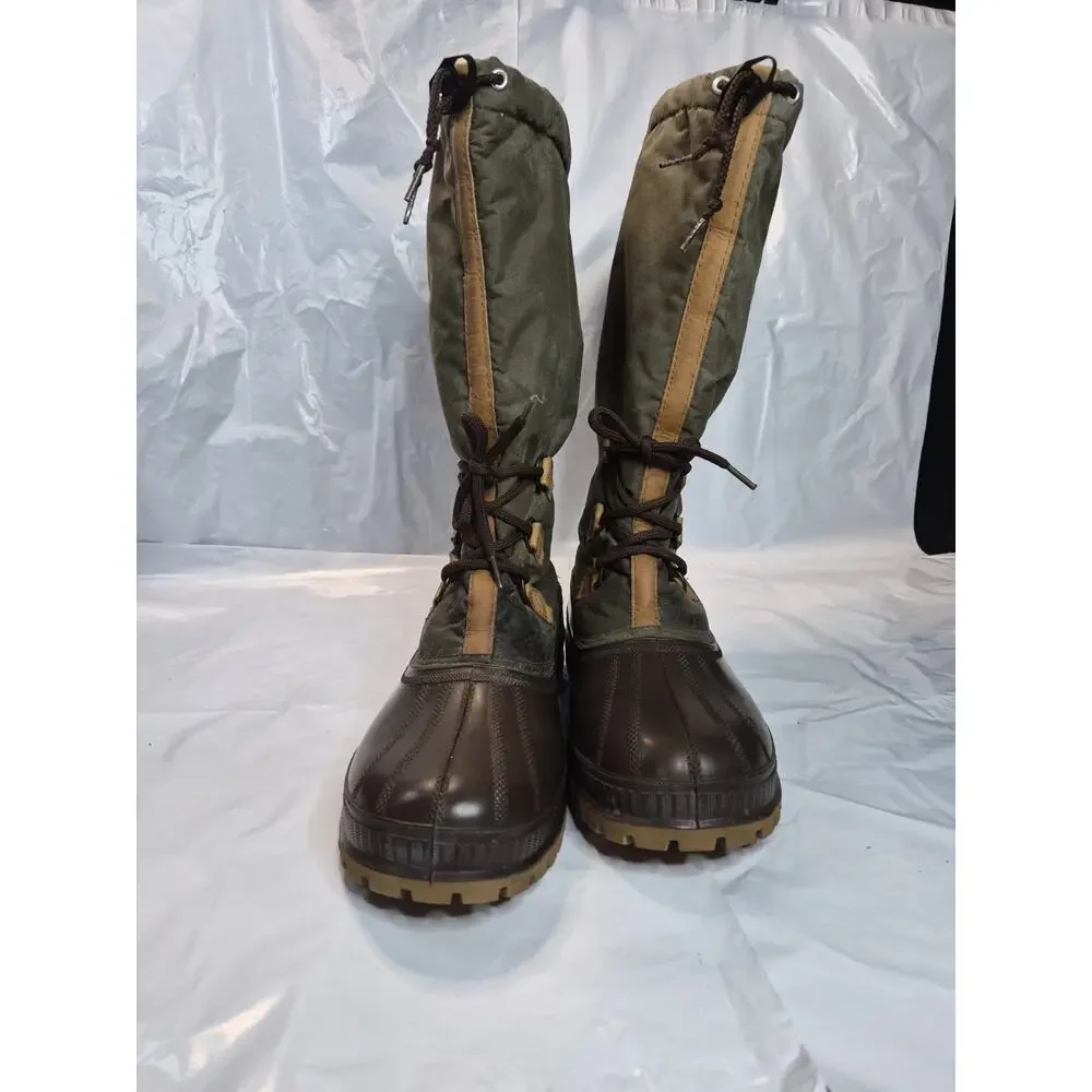 SOREL KAUFMAN WOODSMAN STEEL SHANK INSULATED WINTER BOOTS MENS SIZE 11