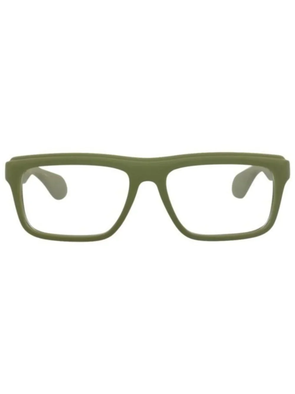 New Gucci Mens Square/Rectangle Green Green Transparent Fashion Designer Eyeglas