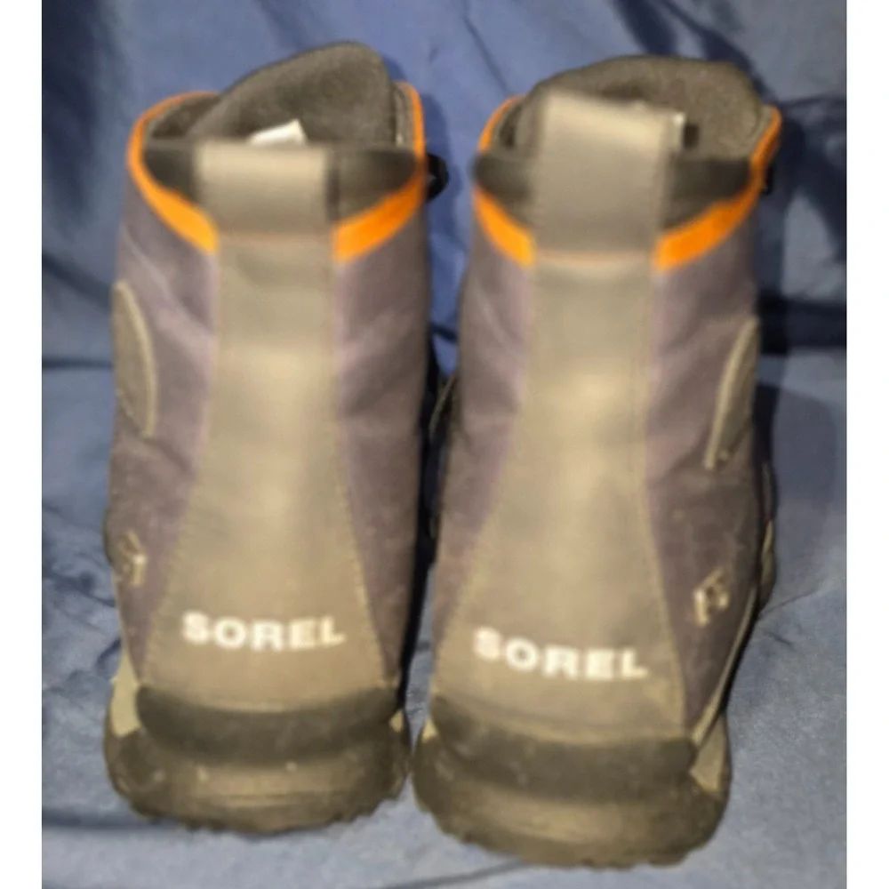 SOREL Paxson 64 Nocturnal‎ Outdry Boots Men 10 Waterproof Laced Outdoor Chukka