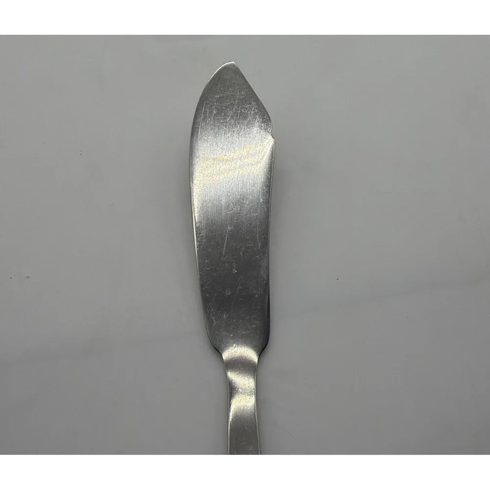 Zia International Stainless Steel 1990-93 Flat Handle Master Butter Knife‎