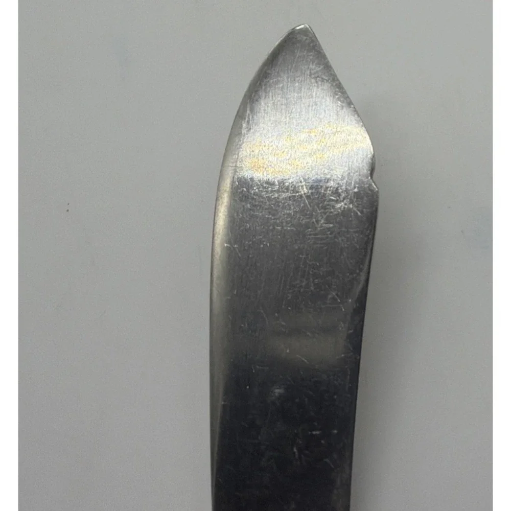 Zia International Stainless Steel 1990-93 Flat Handle Master Butter Knife‎