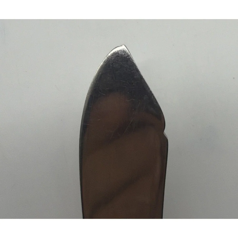 Zia International Stainless Steel 1990-93 Flat Handle Master Butter Knife‎