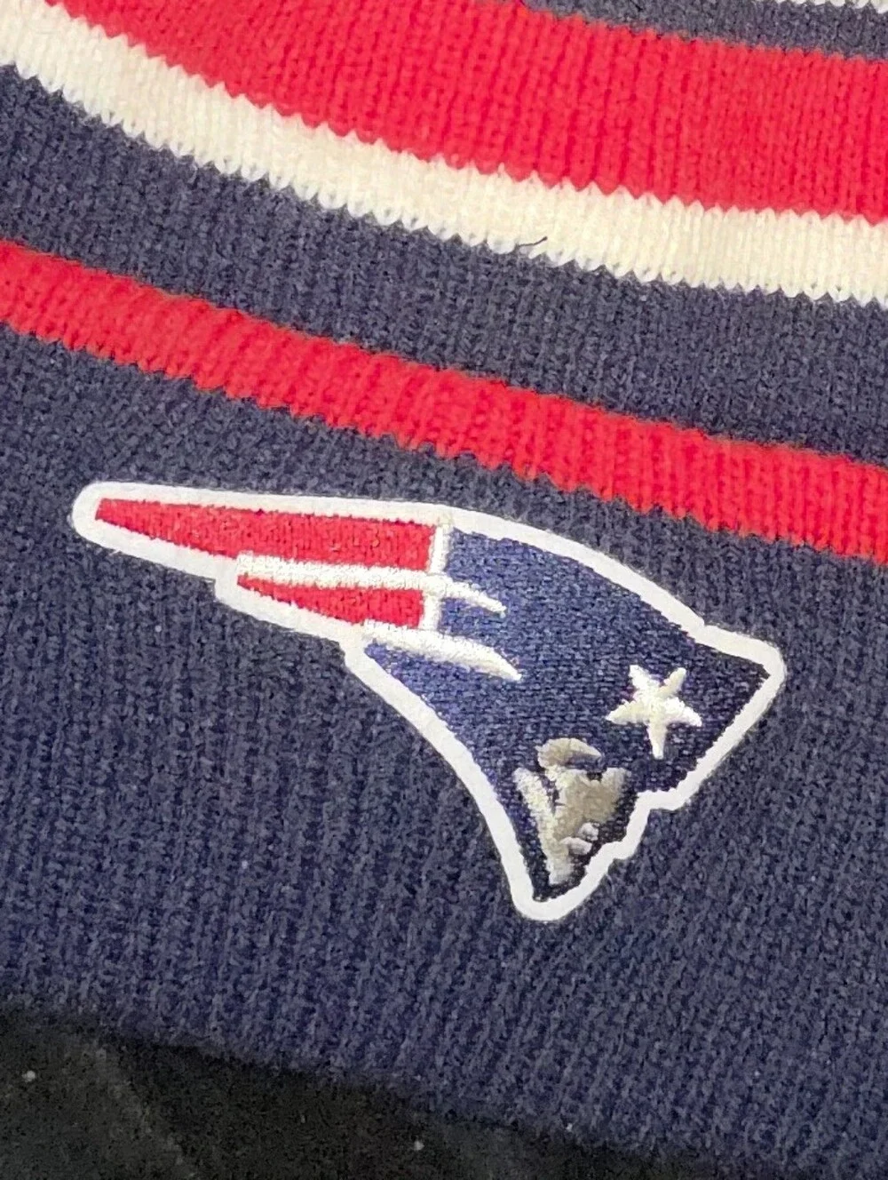 New England Patriots official looking