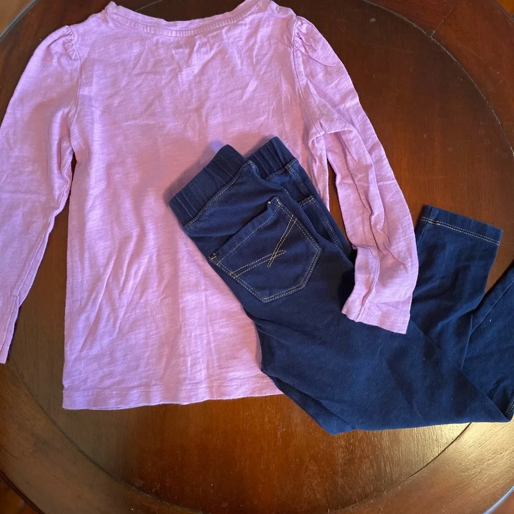 GAP outfit purple