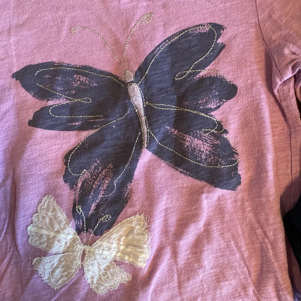GAP outfit purple