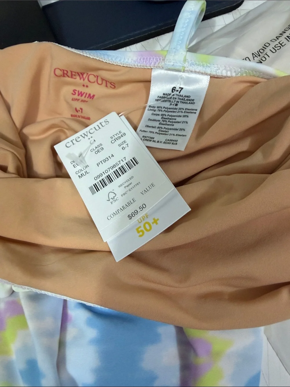 Crewcuts 80% polyamide