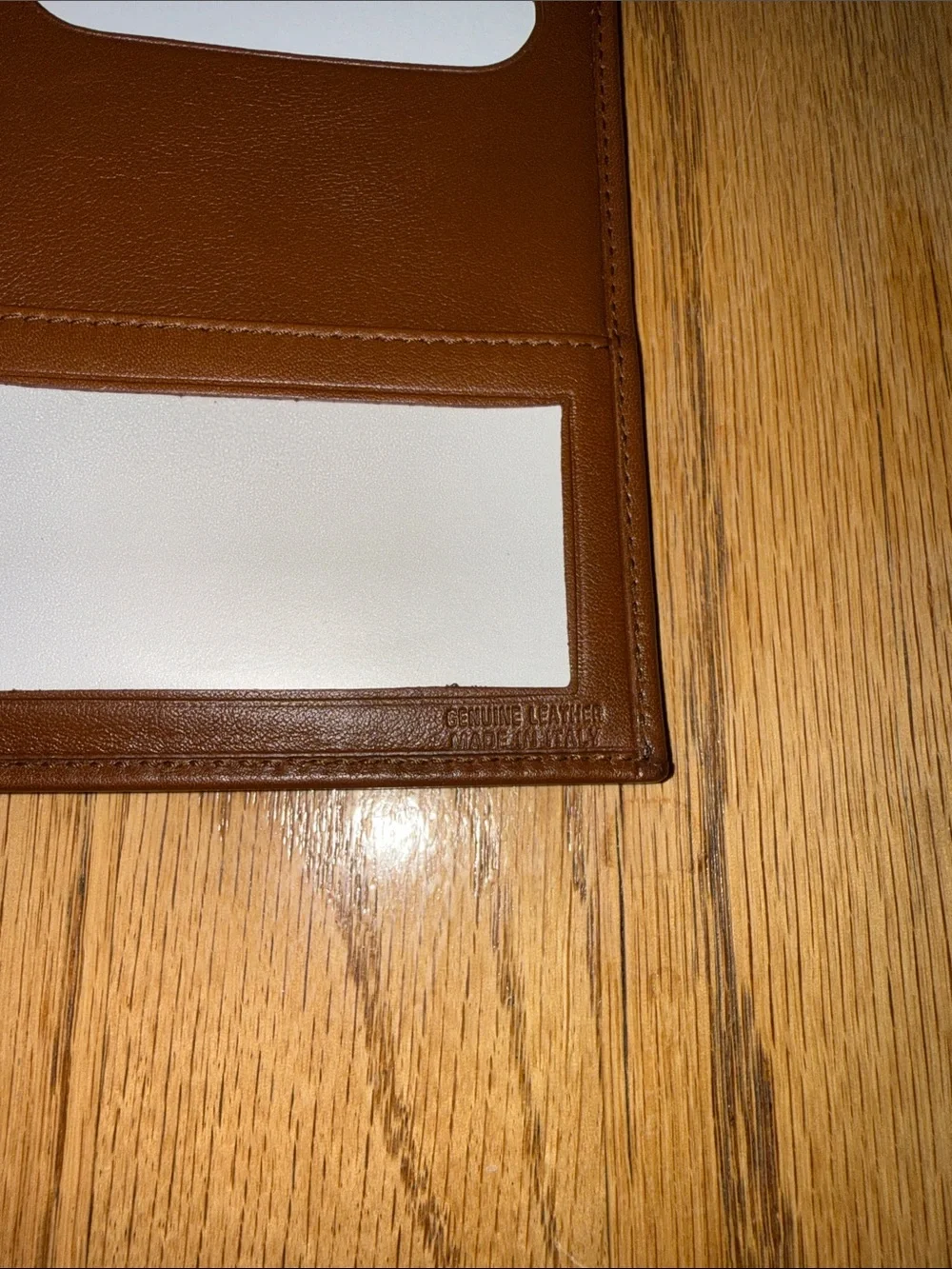 Brooks Brother’s Brown Leather Passport Wallet