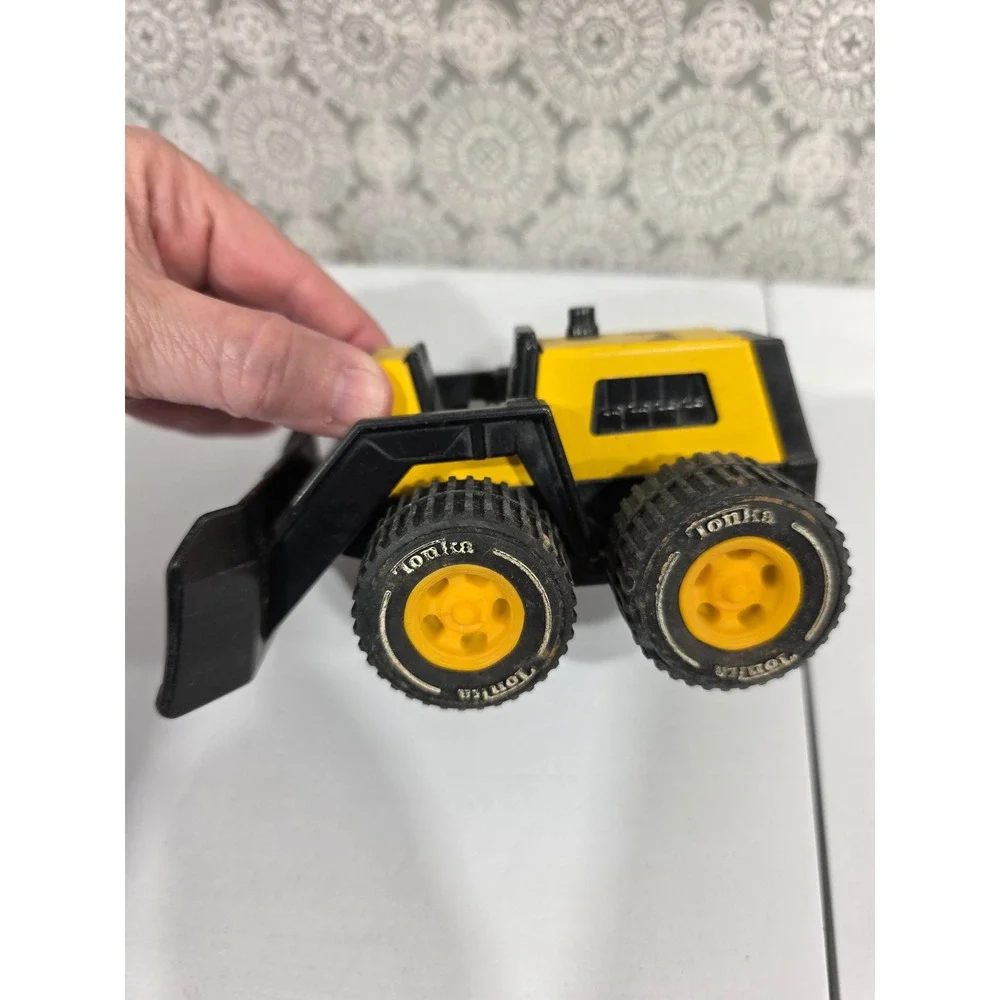 Vintage Tonka Hot Wheels CAT Construction Vehicle‎ Toy Bulldozer Lot of 3 READ