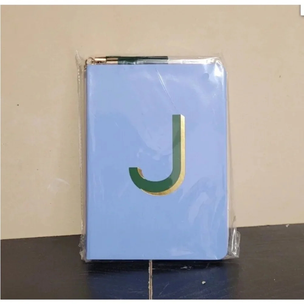 NEW❣️ College Ruled Hard Cover 5x7 Journal Letter “J” Monogrammed By Opalhouse