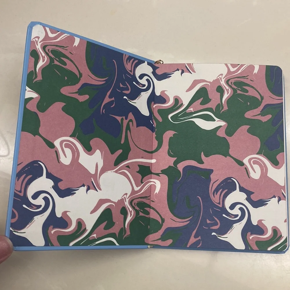 NEW❣️ College Ruled Hard Cover 5x7 Journal Letter “J” Monogrammed By Opalhouse