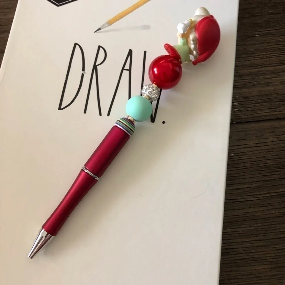 Disney Doorables: Pinocchio: Geppetto handmade beaded pen