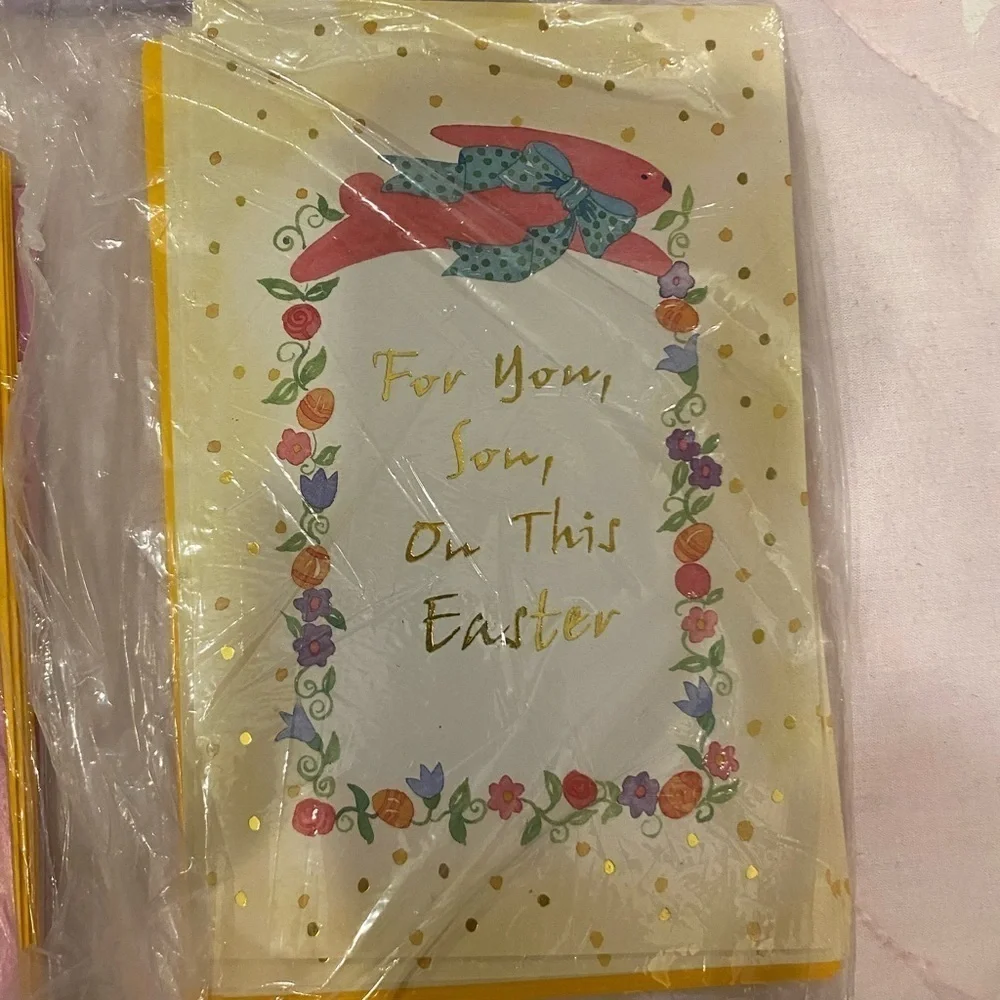 Easter Parade Easter Cards Lot of 4 (DN)
