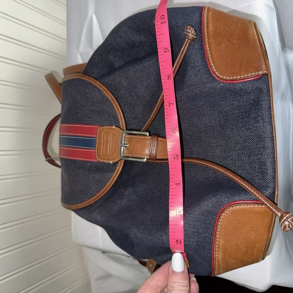 Coach vintage denim