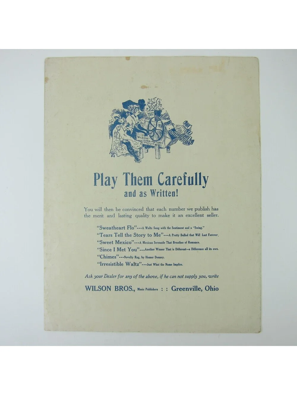 N/A sheet music