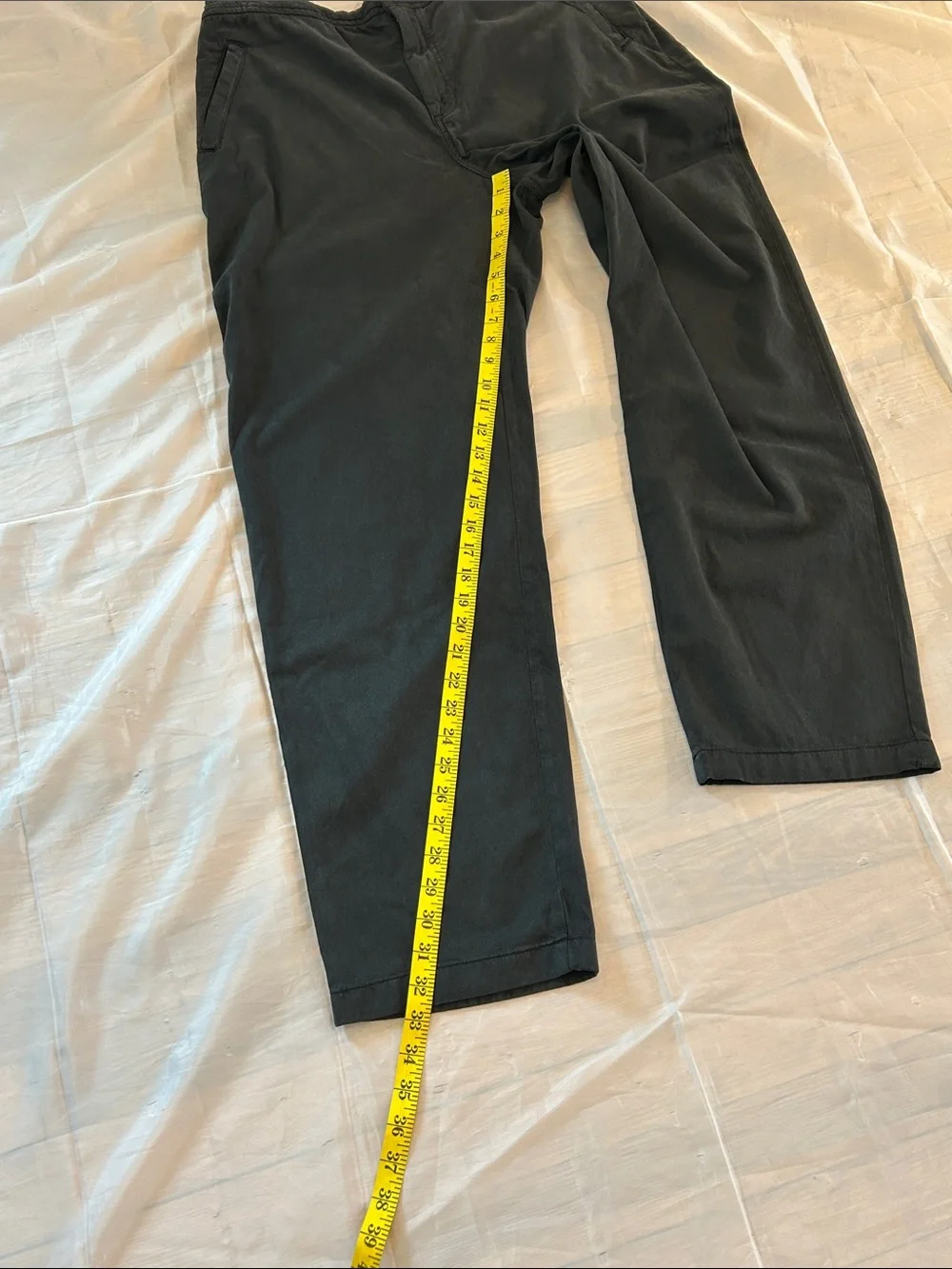Marine Layer Men's Black Chino Pants