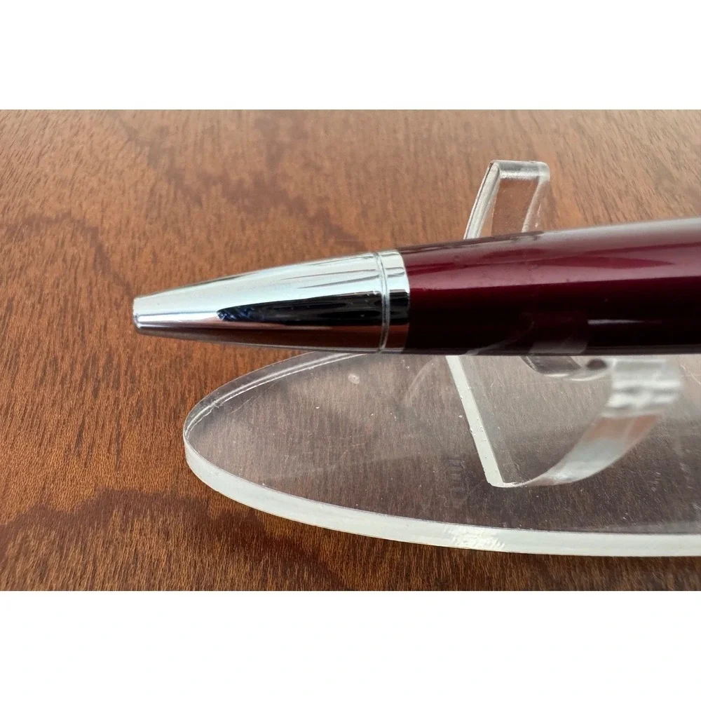 Cross Bailey Red Lacquer with Chrome Trim Rollerball Pen