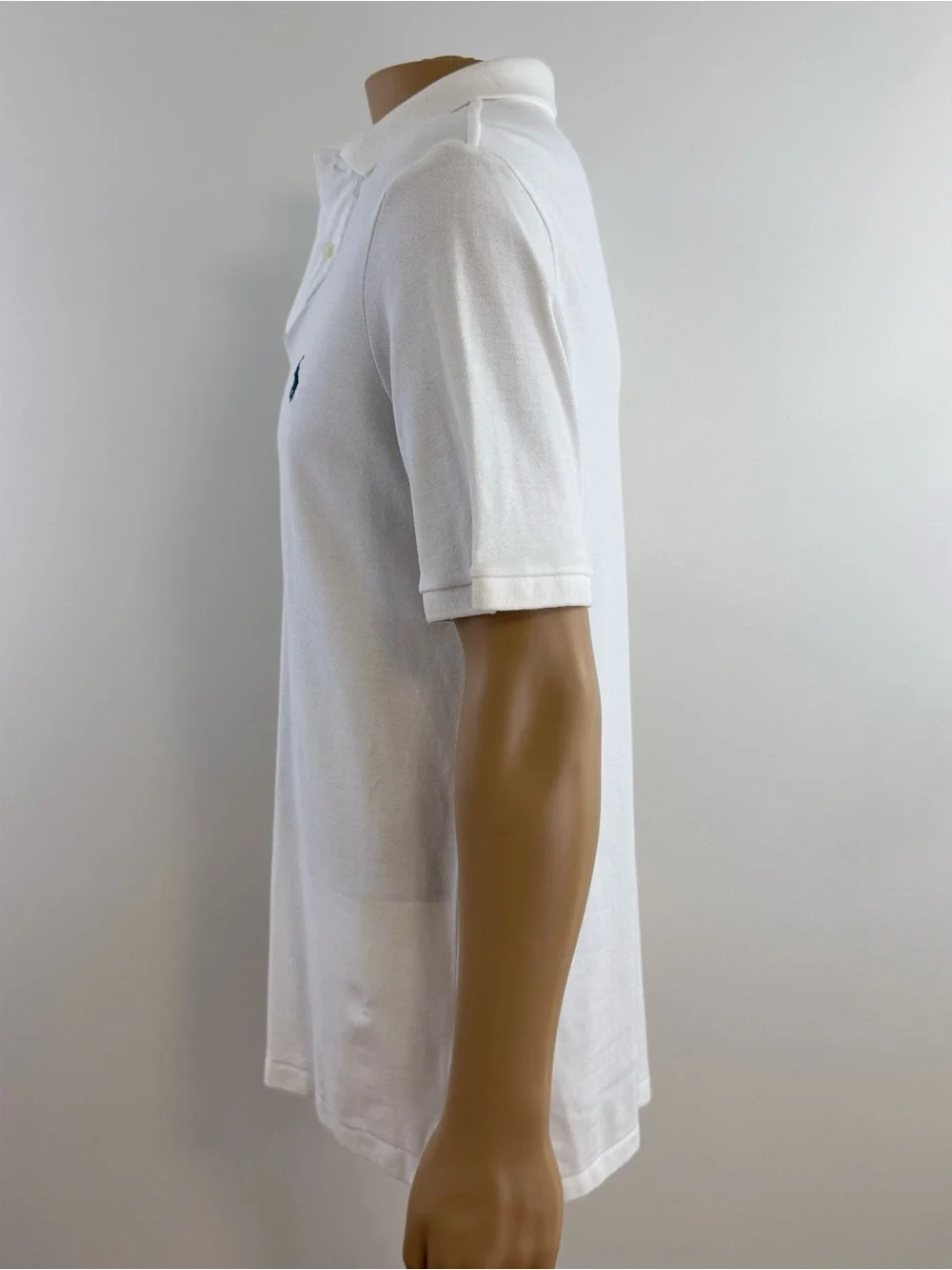 Ralph Lauren Polo White Classic Fit, Men’s Short Sleeve Shirt, Size Medium