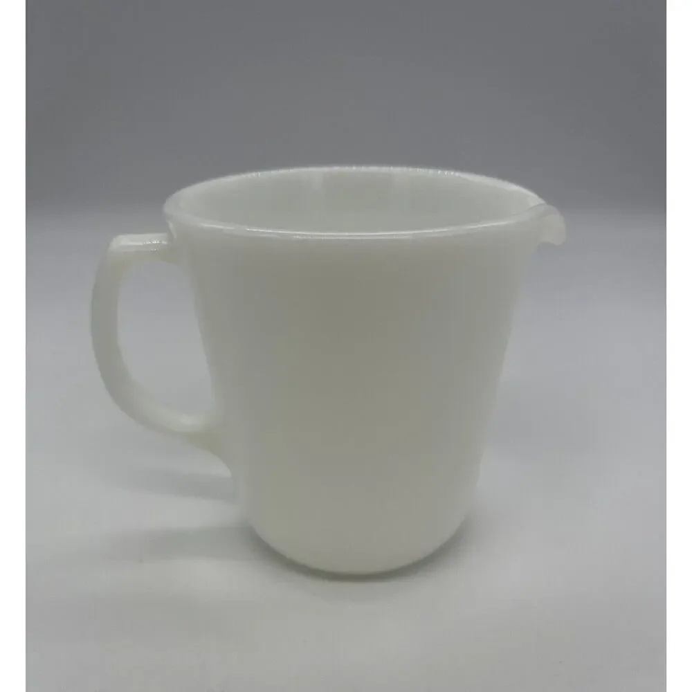 Vintage Pyrex Milk Glass Creamer 3.5