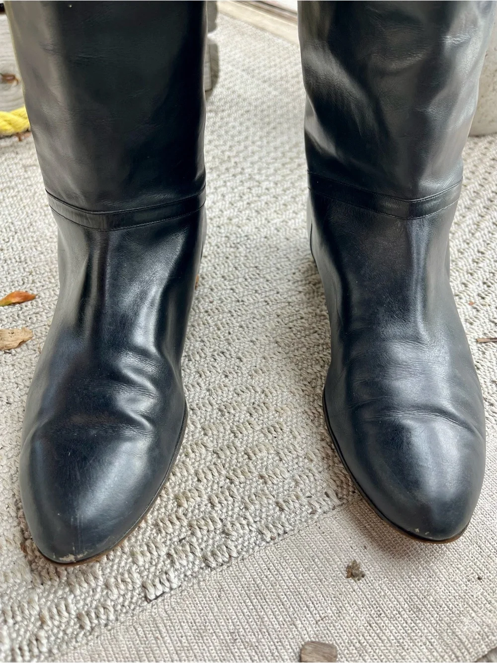 RARE VINTAGE COLE HAAN — HAND MADE IN ITALY 🇮🇹 Leather Knee High Boots
