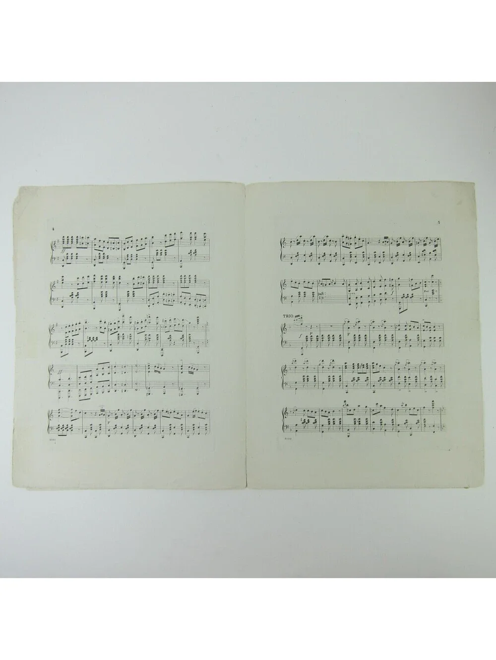 Sheet Music Northern Route March C.C. Smith Train Transportation Antique 1876