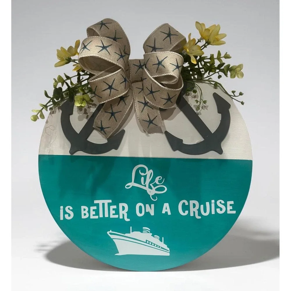 Cruise Door Sign; Handmade Sign