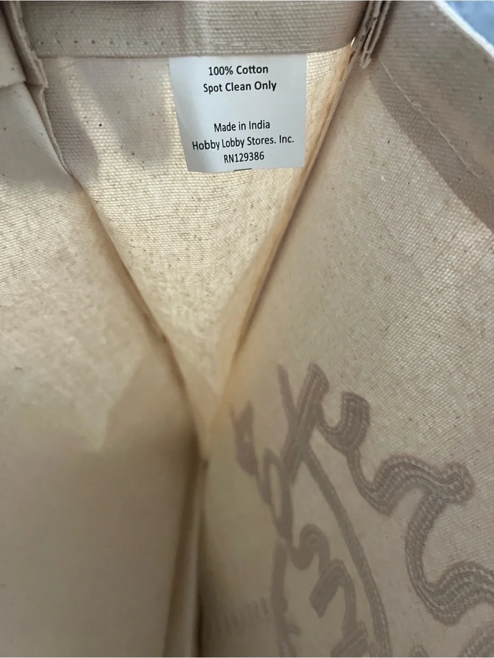 N/A festive tote