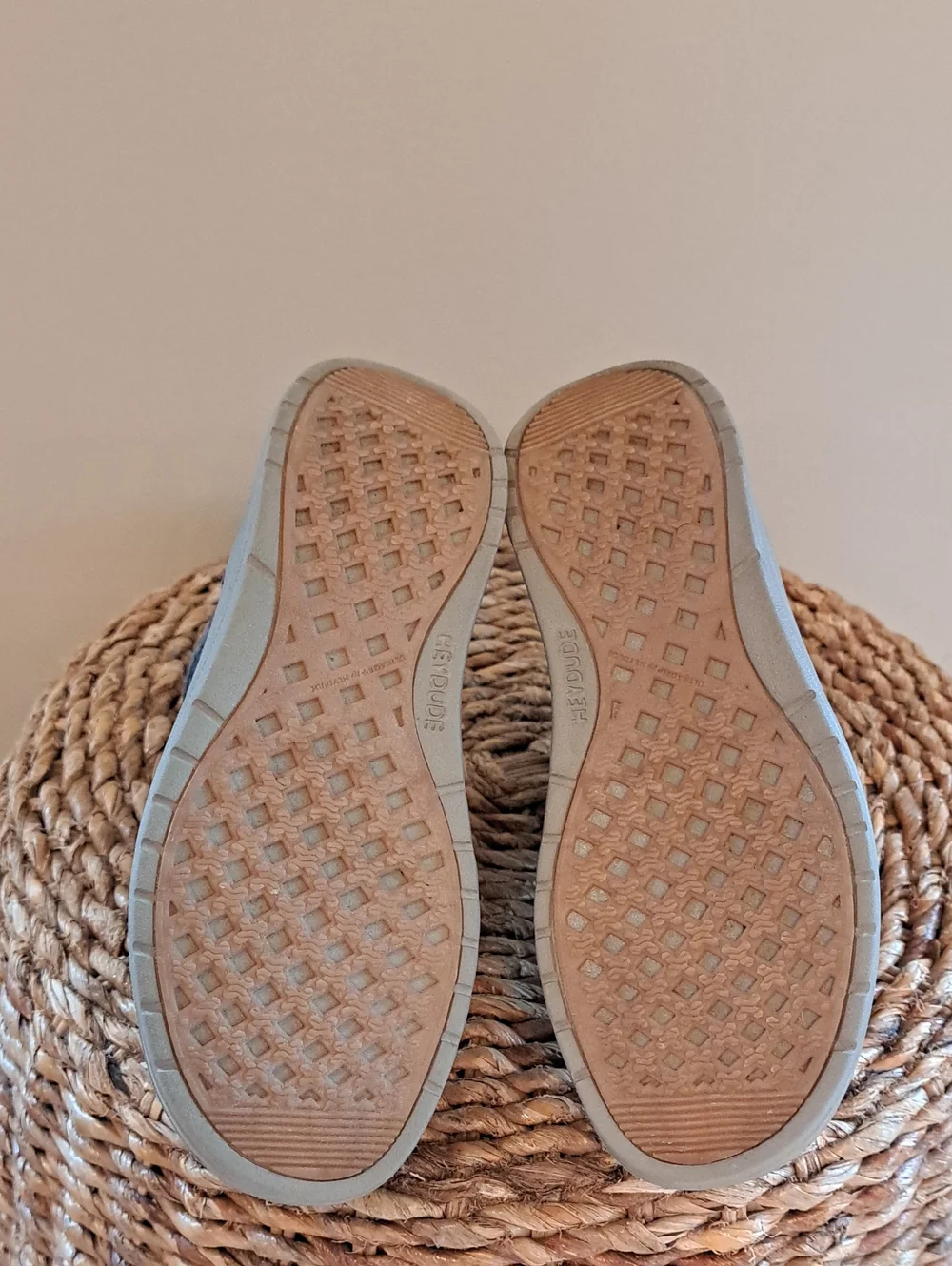 Hey Dude Youth Eloise Recycled Leather Ocean Blue High-Top Sneaker Boots 5