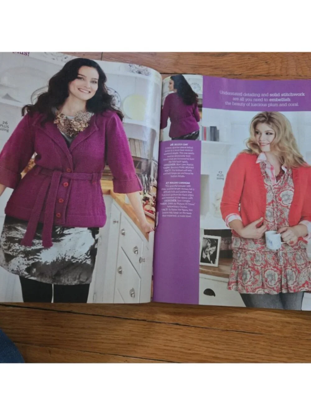Knit Simple Magazine Fall 2010 sweater, thrown, afghan
