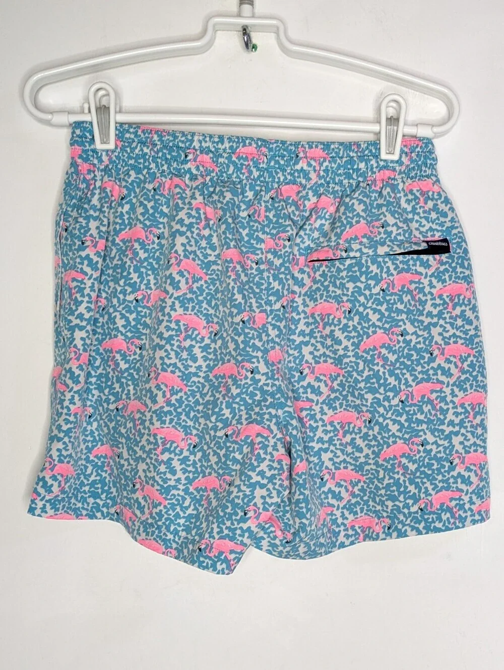 chubbies blue pink