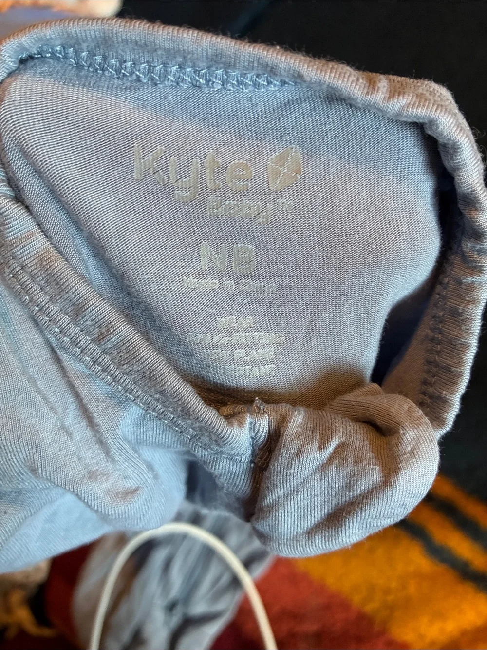 Kyte BABY pajama blue comfortable