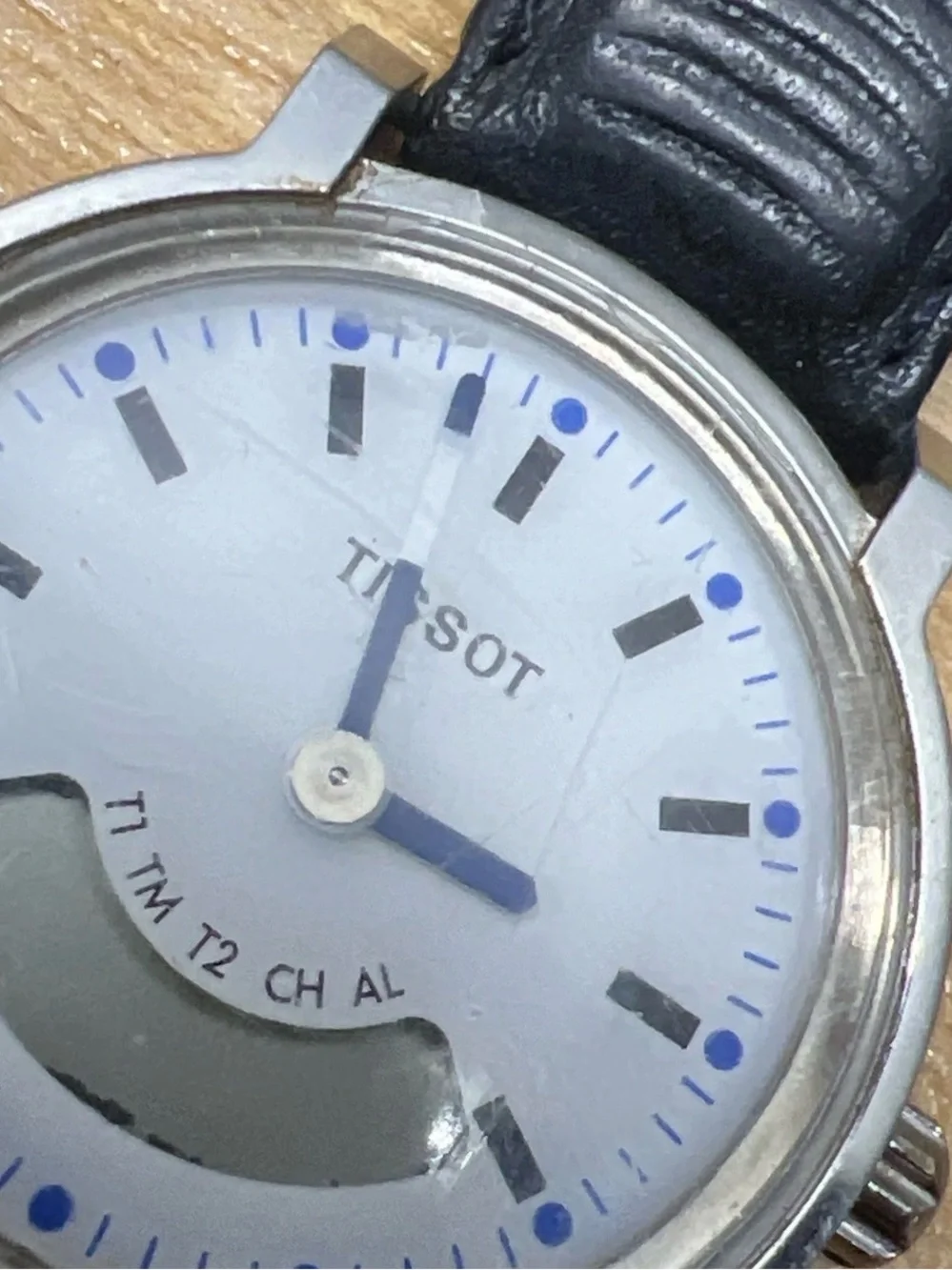 Vintage Tissot Digital Quartz Mens Watch Project