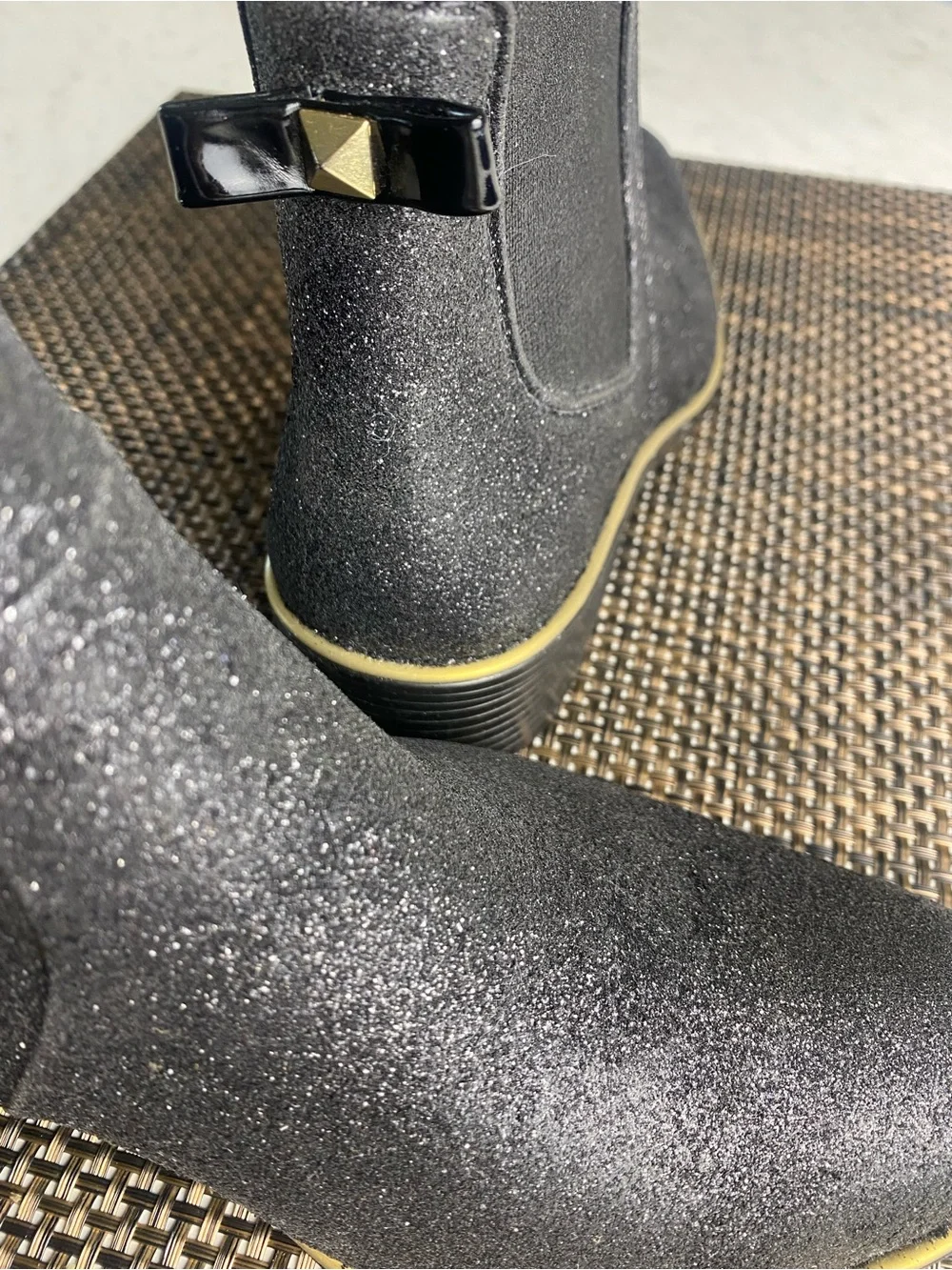 kate spade patent playful man