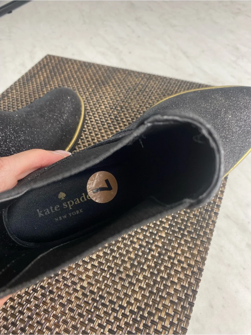 kate spade material spade box