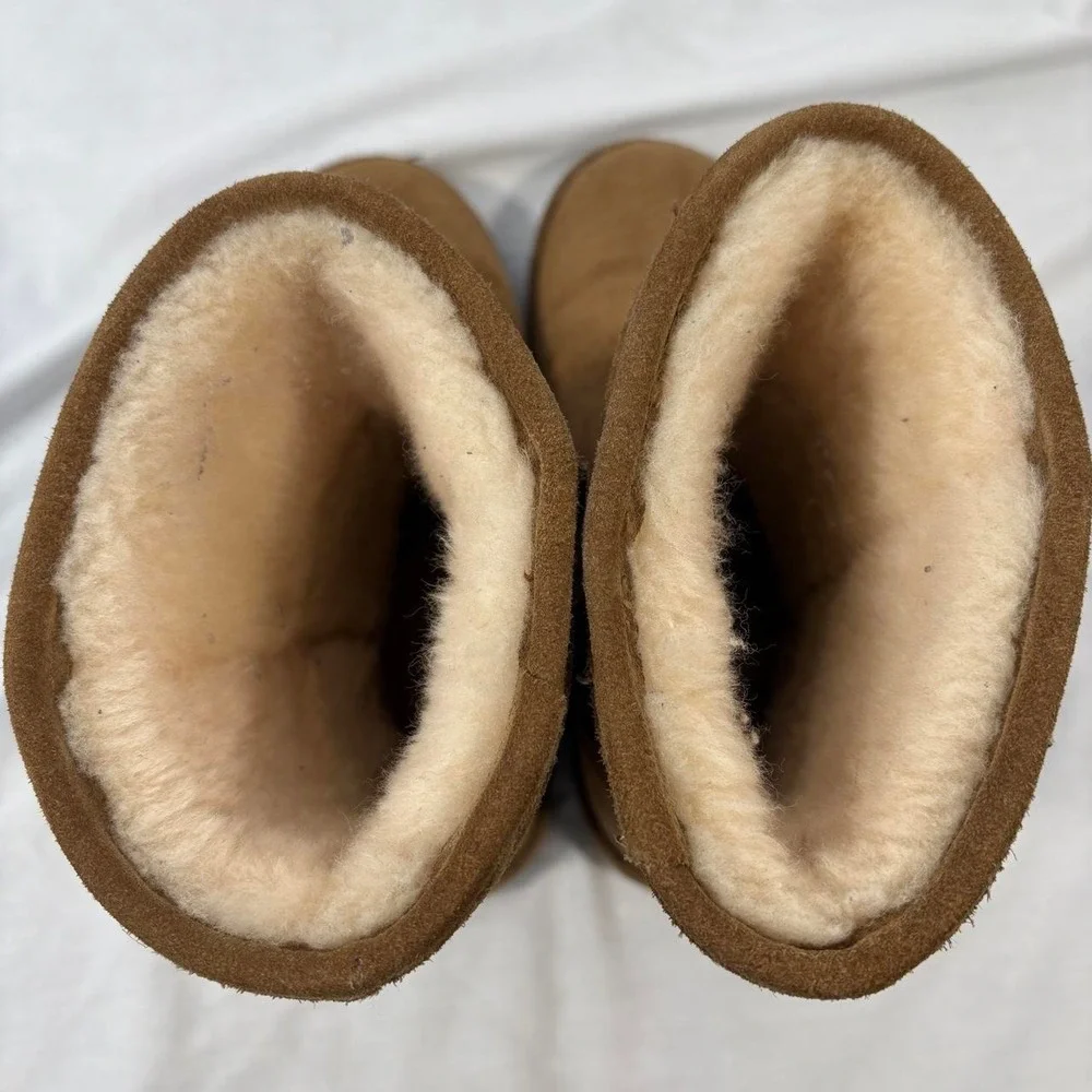 BearPaw brown winter suede
