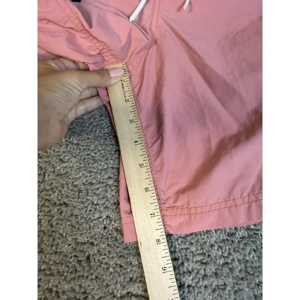 Nautica Shorts Mens S Pink Swim Shorts Lined Drawstring Pockets Elastic Waist