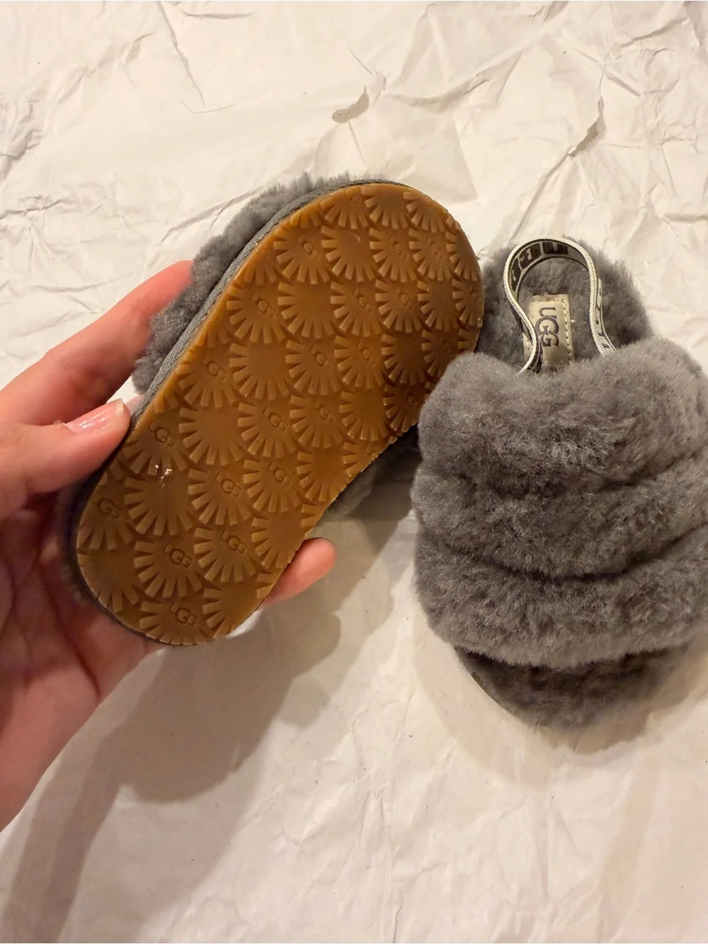 UGG plush faux