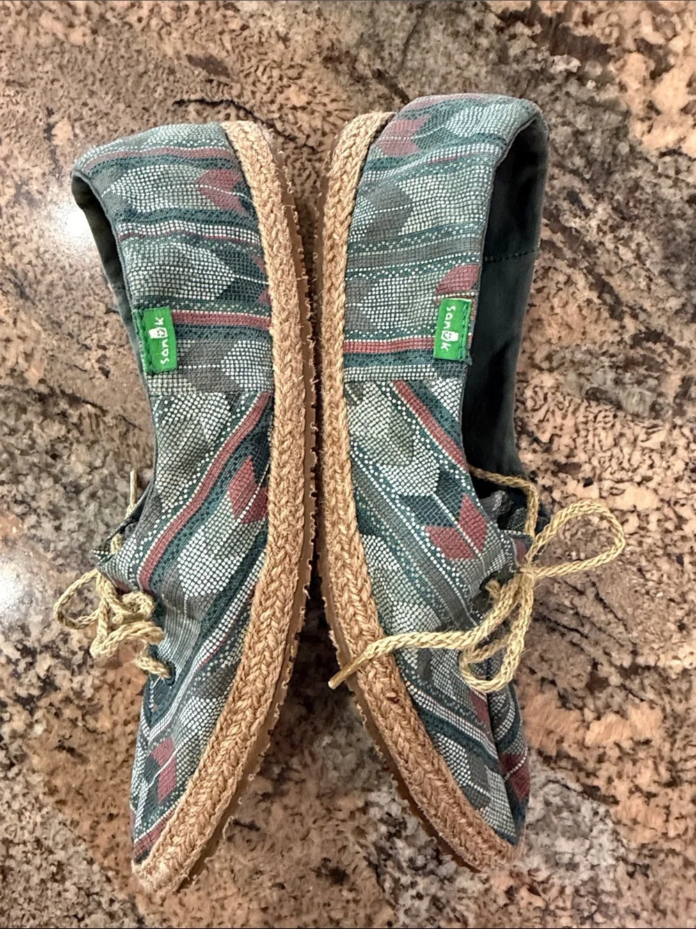 Sanuk espadrille relaxed upper