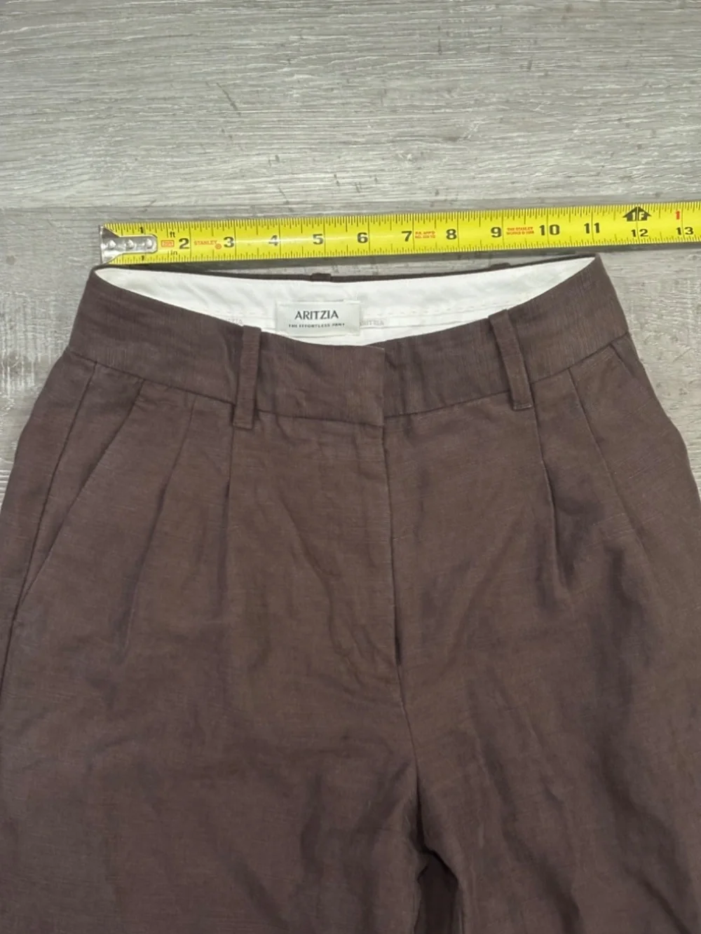 Aritzia pant fly