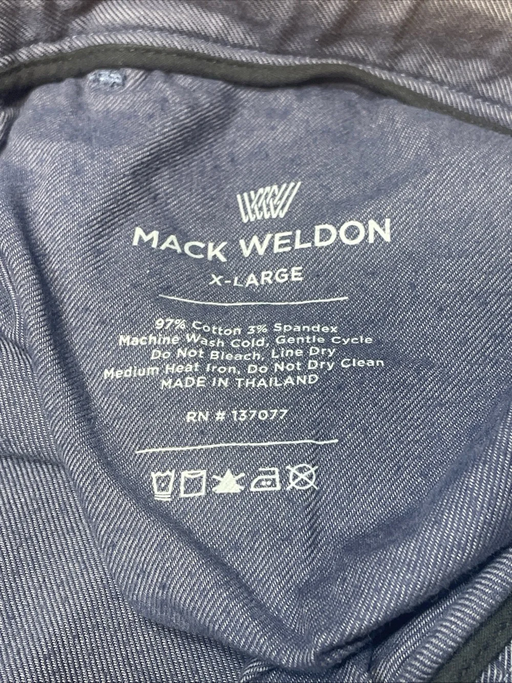 Mack Weldon slim straight