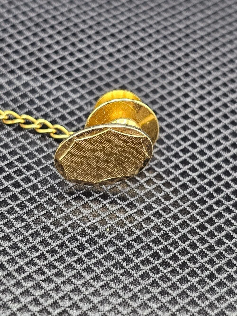 Vintage Gold Tone Tie Pin and Tie Tack Set