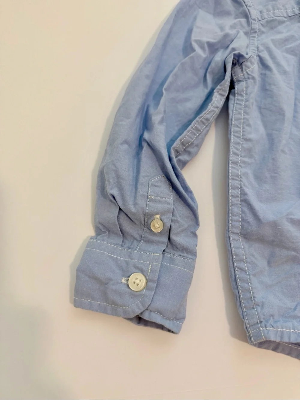 OshKosh B'gosh Toddler Boys Light Blue Long-Sleeve Button-Down Shirt Size 3T